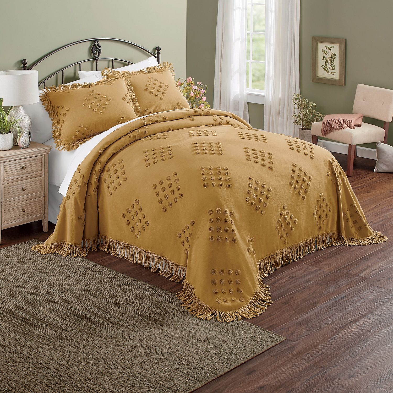 Harper Chenille Bedspread Country Door