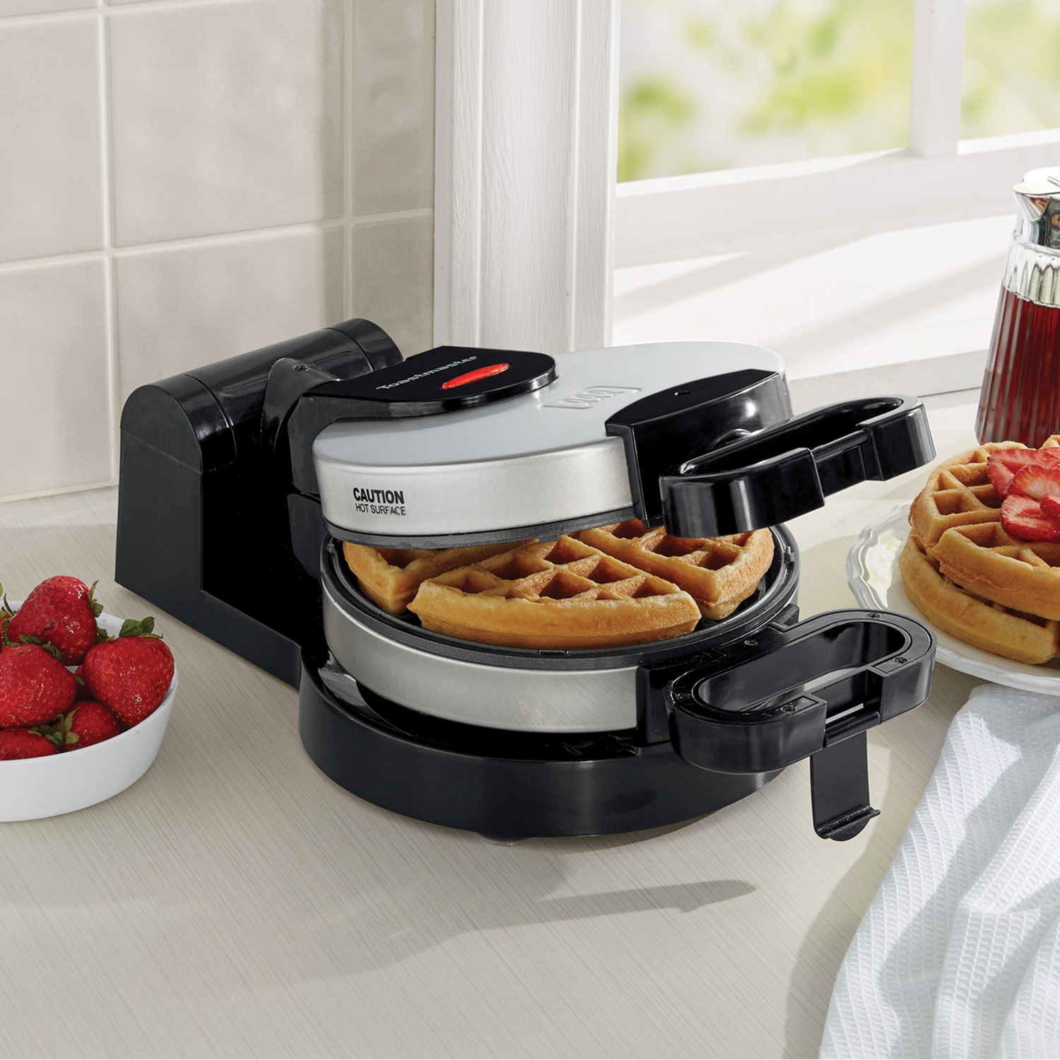 Toastmaster Flip Waffle Maker Country Door