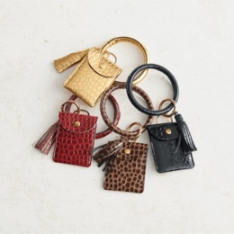 Keychain Wallet Bangle, , large