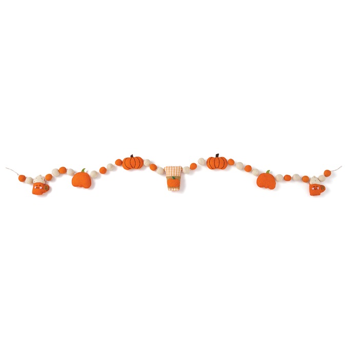 Pumpkin Spice Garland, , large