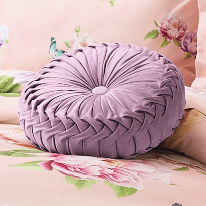 Vivian Floral Accent Pillow, , large