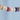 Wooden Bead Garland, Red White and Blue, swatch