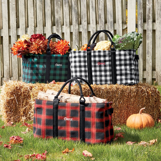 Personalized Farmhouse Utility Tote, , large