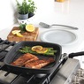 Nordic Ware Verde Ceramic Nonstick Searing Grill Pan, , large