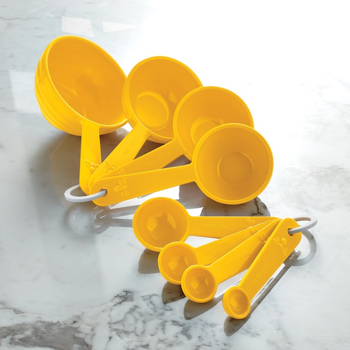 8-Piece Honeybee Measuring Cup & Spoon Set