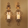 Set of 2 Bella Forte Scroll Sconces, , large