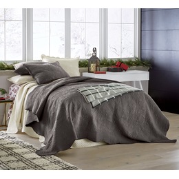 Chateau Oversized Reversible Cotton Quilt, , large