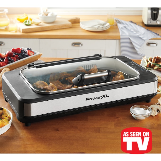 Power grill smokeless sales grill