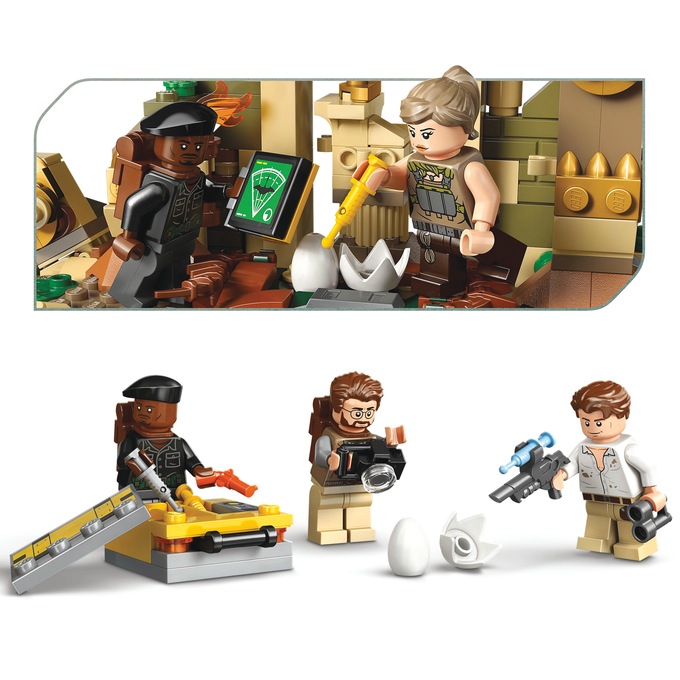 LEGO Jurassic World Spinosaurus & Quetzalcoatlus Air Mission, , large
