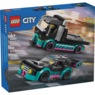 LEGO City Race Car and Car Carrier Truck, , large