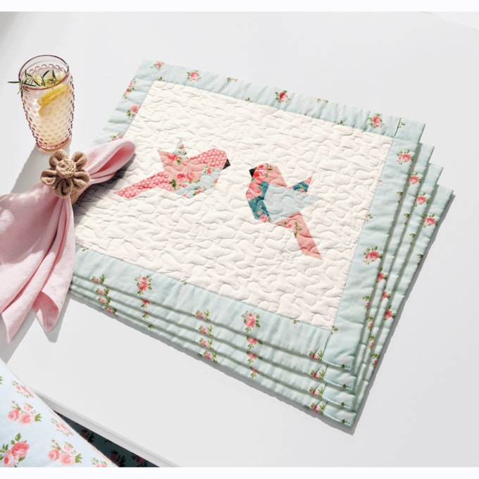 Birdie 4-Piece Placemats, , large