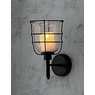 Metal Cage Wall Sconce, , large