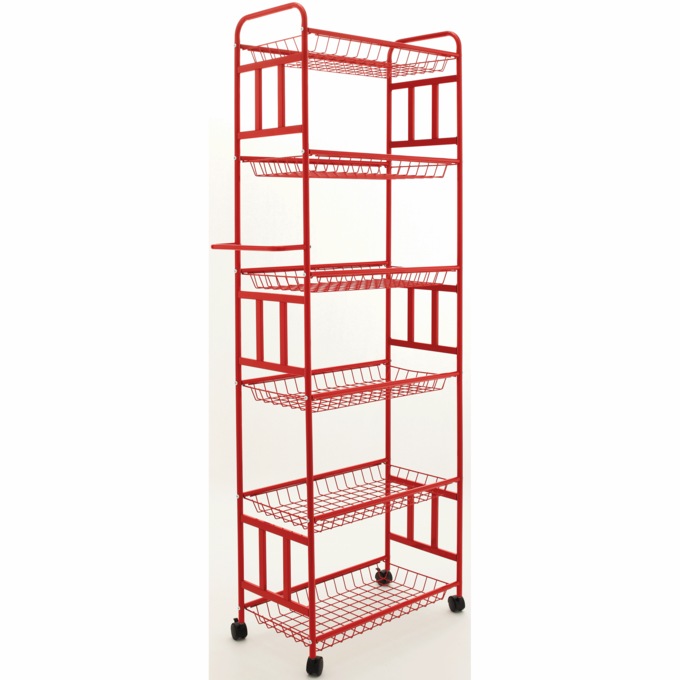 Romann Thin Man Pantry, Red, large