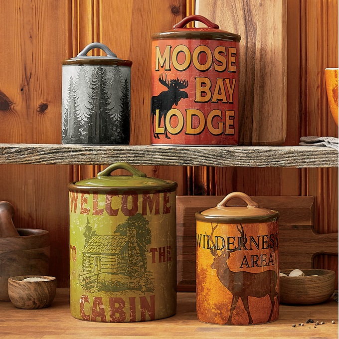 Lodge 4-Piece Canister Set, , large