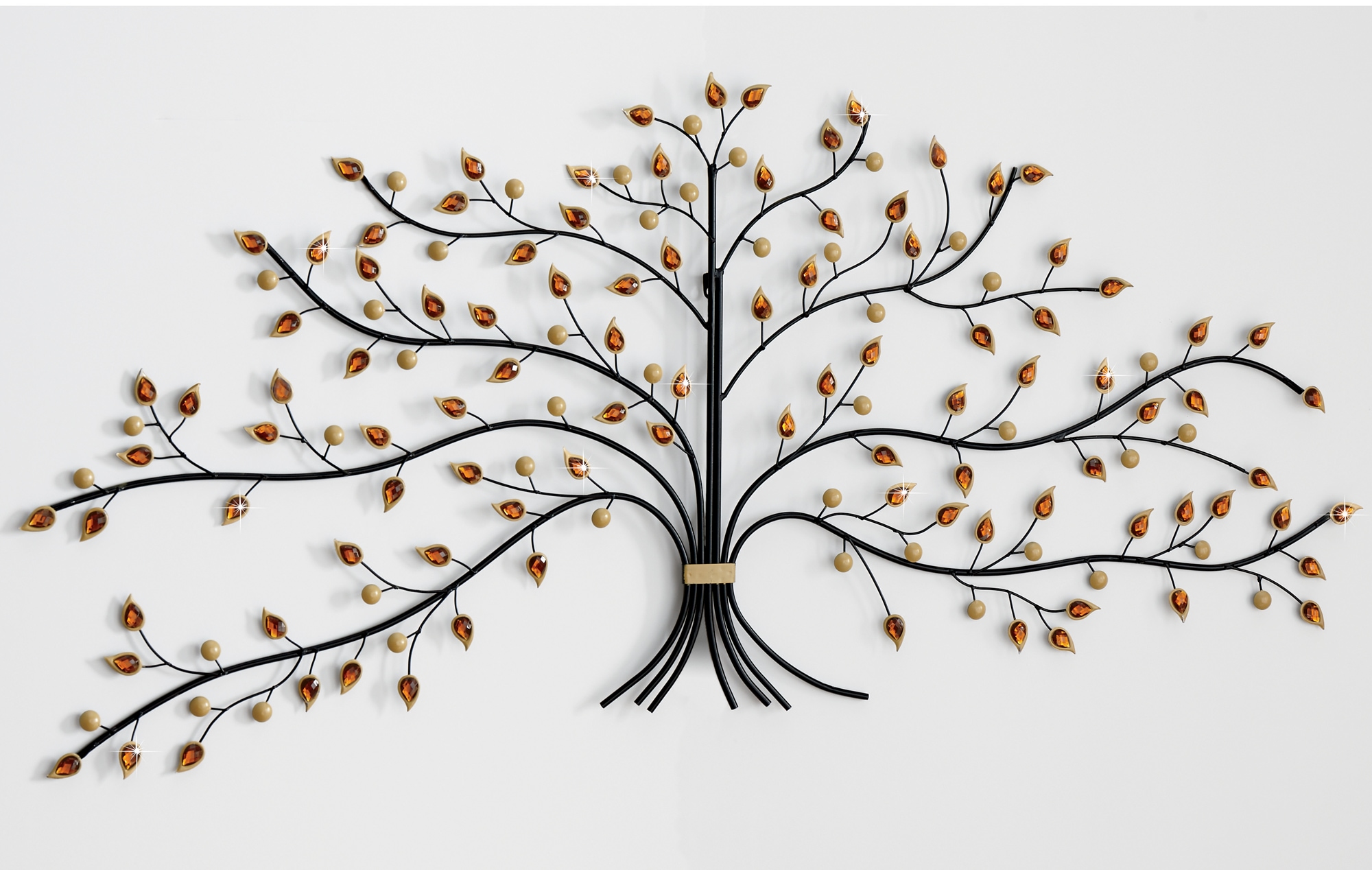 jewelled tree wall art
