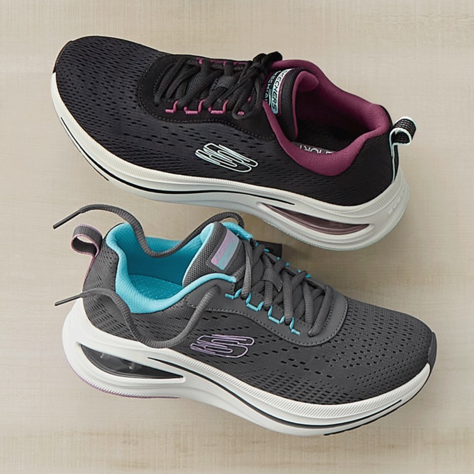 Skechers Women's Skech Air Meta Lace-Up Shoe, , large
