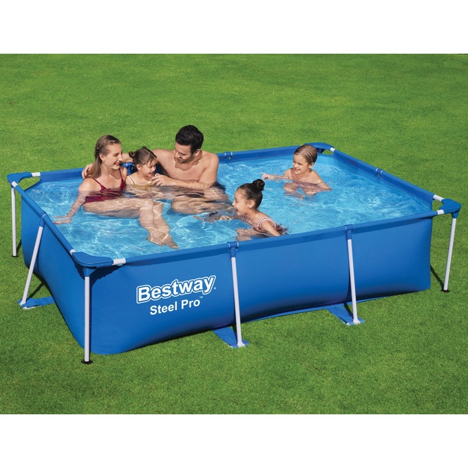 Bestway Steel Pro Rectangle Pool, , large