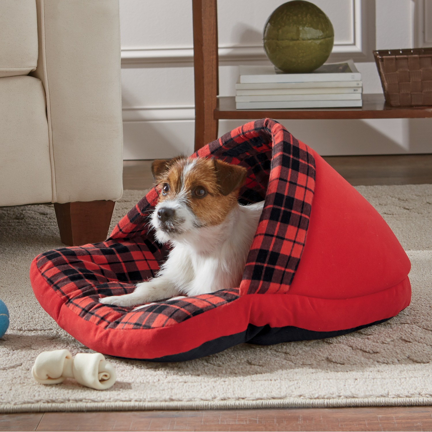 Dog slipper bed on sale