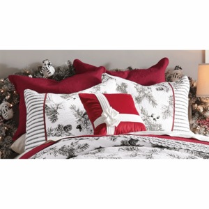 Winter Toile Sham, , large
