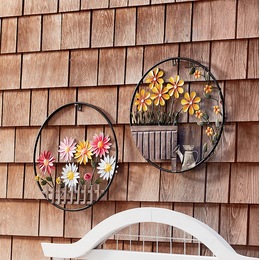 Metal Flower Frame, , large