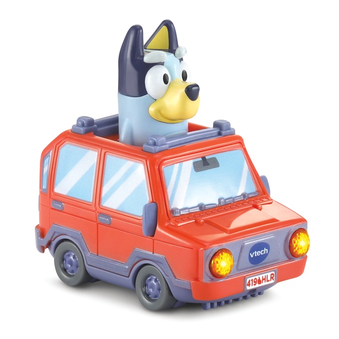 VTech Go! Go! Smart Wheels Bluey Road Trip Playset, , large
