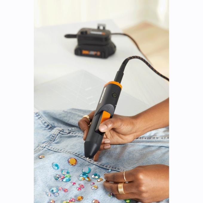 MAKERX Hot Glue Gun by WORX, , large