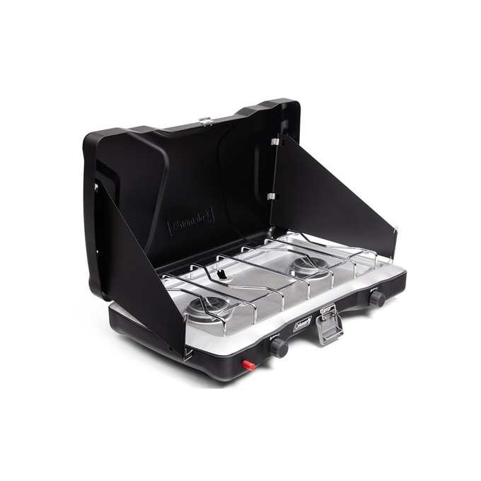 Coleman Triton 2-Burner Propane Camping Stove, , large