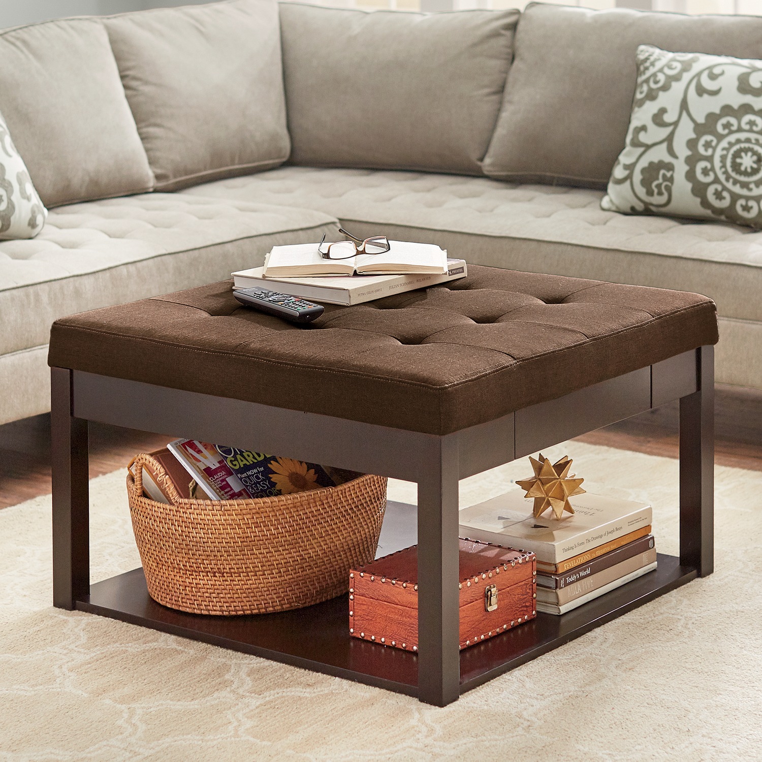 Square Ottoman Coffee Table Country Door