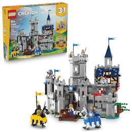 LEGO Creator 3-in-1 Medieval Horse Knight Castle, , large