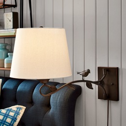 Bird Branch Wall Sconce, , large