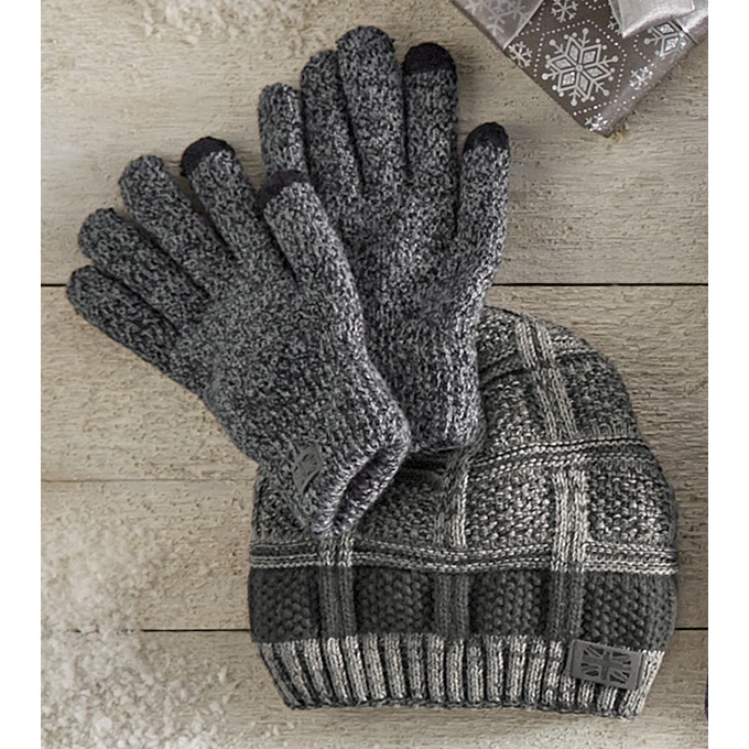 Men’s Britt’s Knits Hat and Glove Set, , large