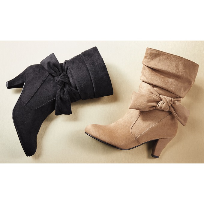 Knotted Slouch Bootie, , large