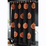 Tufted Chenille Halloween Shower Curtain, , large