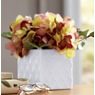 Hydrangea in Embossed Ceramic Pot, , large