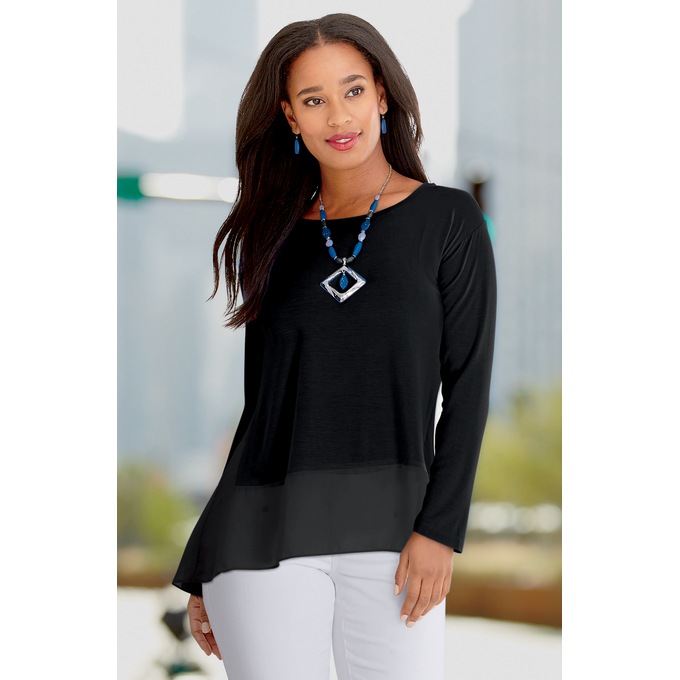 Sheer Bliss Top, , large