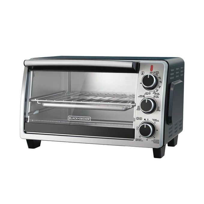 BLACK+DECKER 6-Slice Convection Toaster Oven, Stainless Steel, large