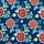 Navy Floral