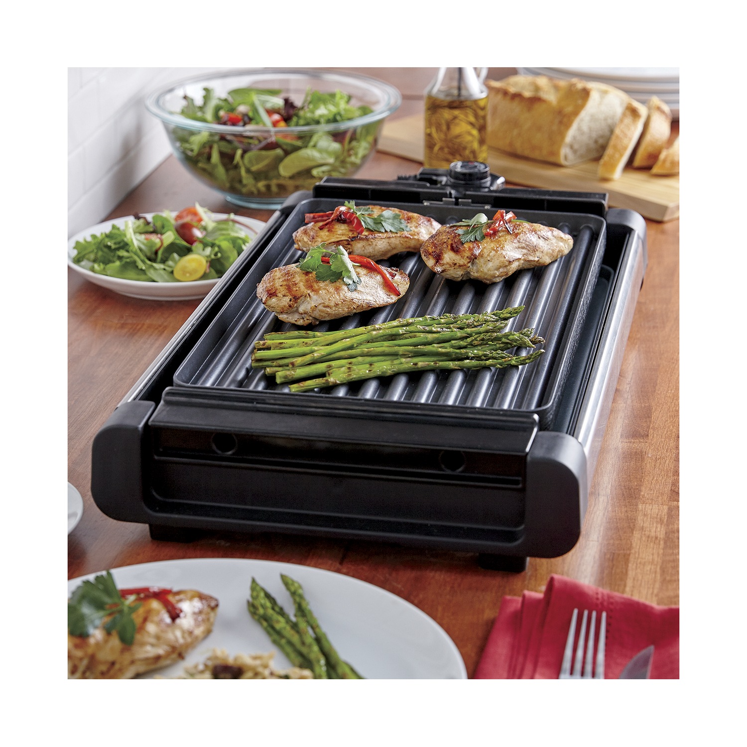 Reversible Electric Grill/Griddle by Ginny's | Country Door