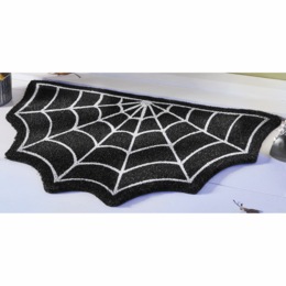 Web-Shaped Coir Indoor/Outdoor Mat - 20&quot; x 30&quot;, , large