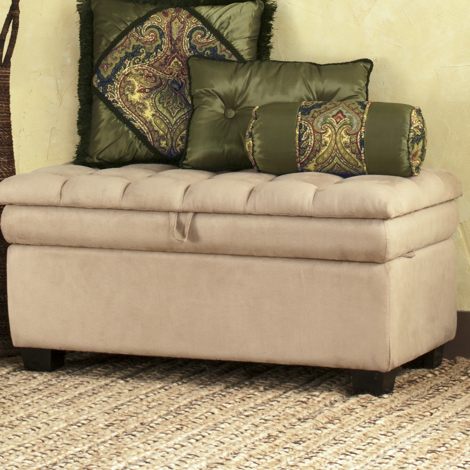 Pillow-Top Storage Bench | Country Door