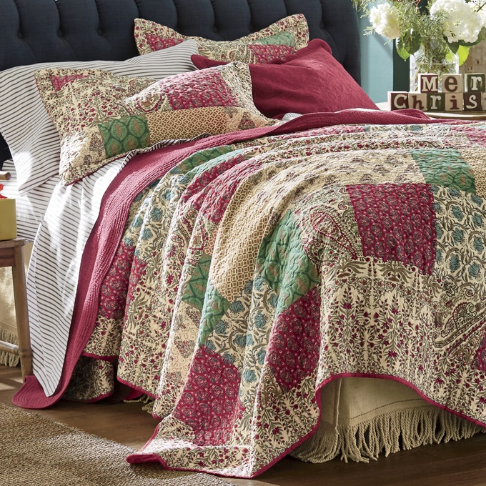 Grace Oversized Quilt and Sham, , large
