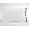 Holly Berry Embroidered Cotton Flannel Sheet Set, , large