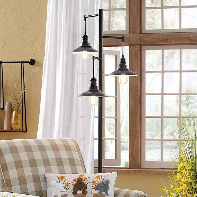 Street Lamp Floor Light Country Door