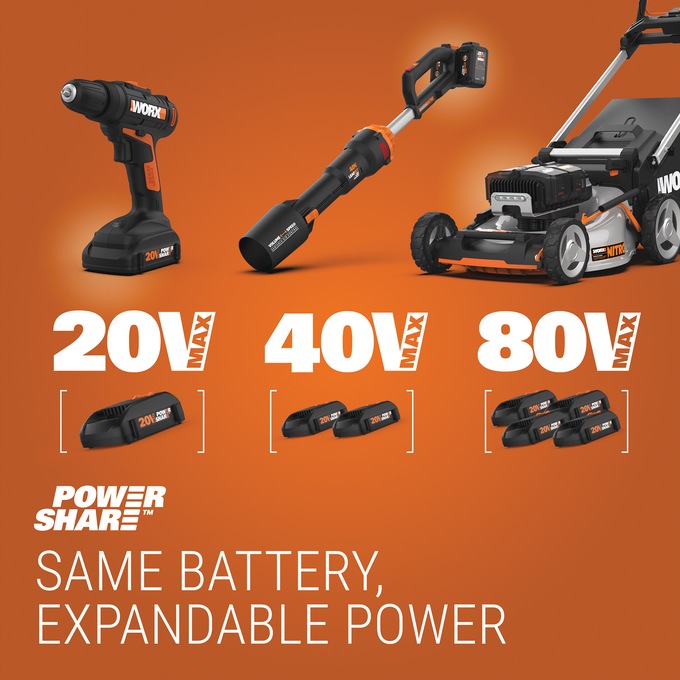 Worx 20V Paint Sprayer (Tool Only), , large