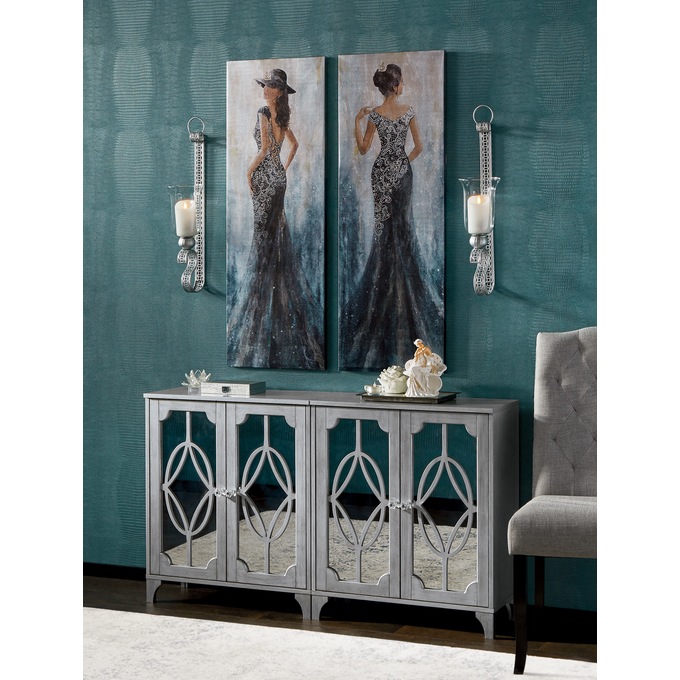 Set of 2 Elegant Canvases, , large