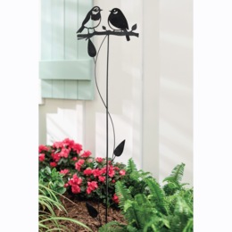 Love Birds Garden Stake, , large