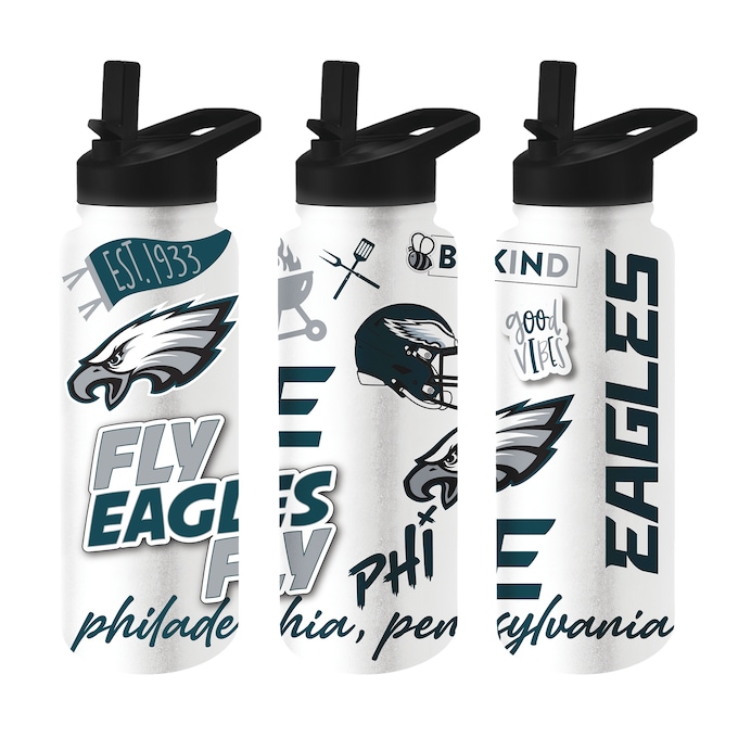 NFL Native Logo Water Bottle, , large
