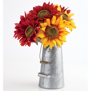 Metal Planter with Handle, , large