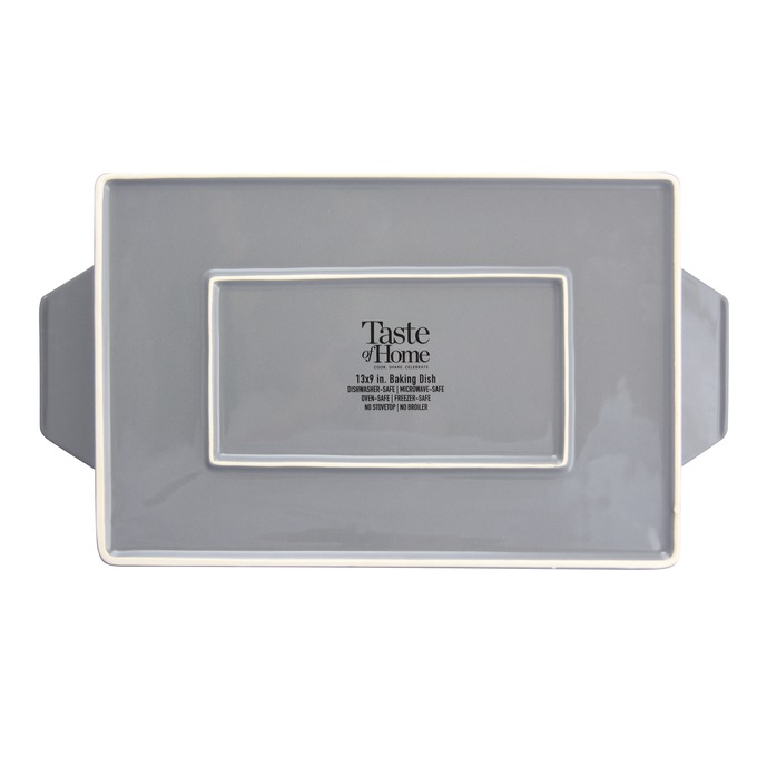 Taste of Home 13x9" Stoneware Lasagna Pan, , large