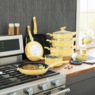 Chef Tested 11-Piece Granite Ceramic Nonstick Cookware Set, , large